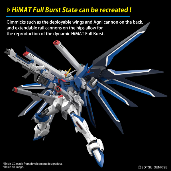 BANDAI HG 1/144 RISING FREEDOM GUNDAM