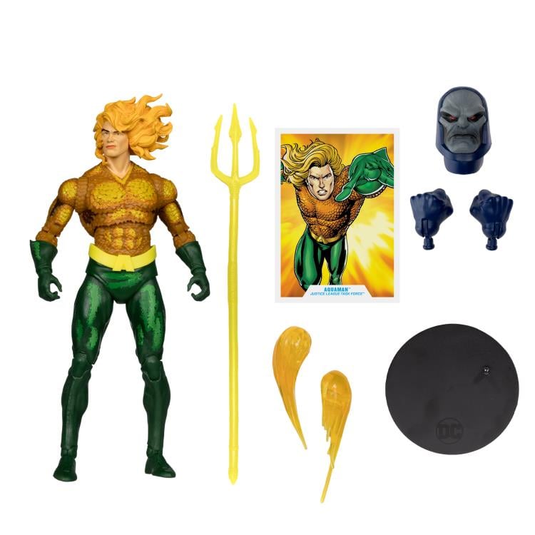 Justice League Task Force DC Multiverse Aquaman Action Figure - Collect to Build: Darkseid