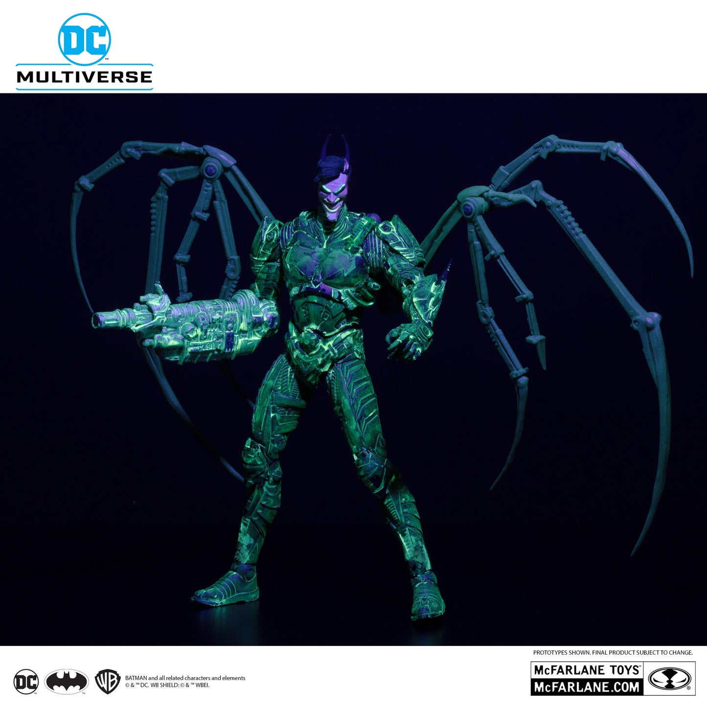 DC MULTIVERSE - BATMAN: FUTURES END UN (GITD)(GOLD LABEL)