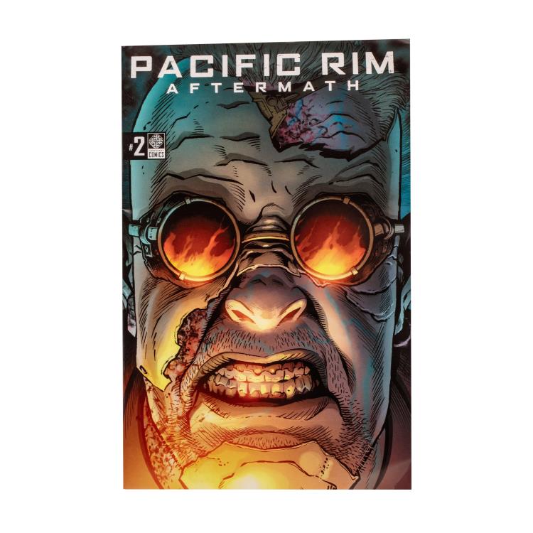 Pacific Rim: Aftermath Leatherback 4" Action Figure Playset with Comic