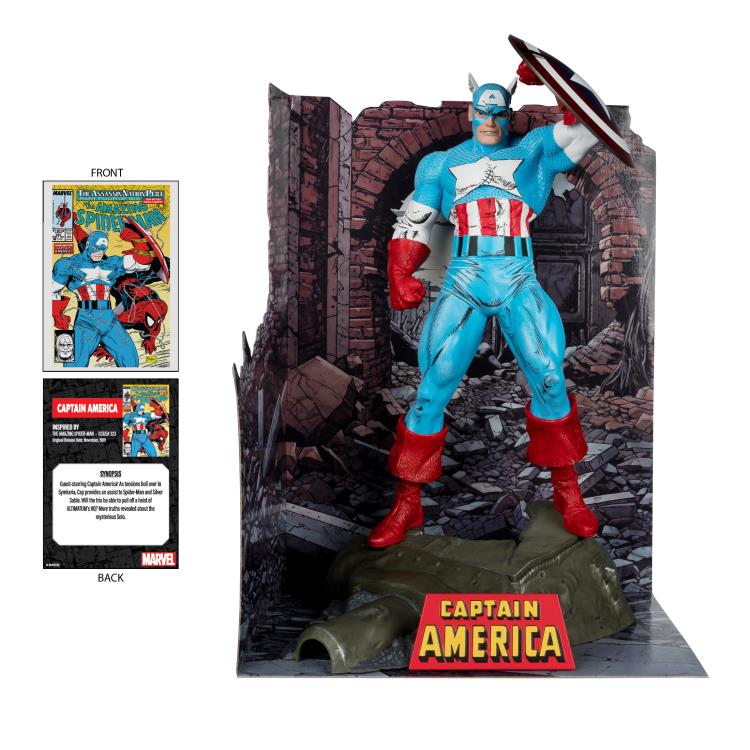 Marvel Comics Captain America (The Amazing Spider-Man #323) 1/6 Scale - Statue