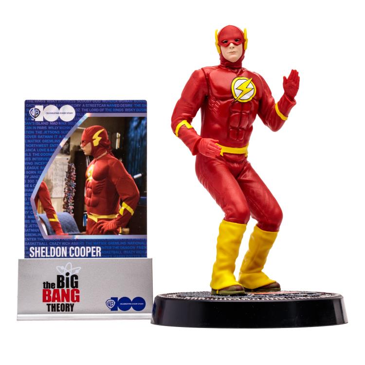 The Big Bang Theory Movie Maniacs WB 100 Sheldon Cooper 6" Limited Edition Figure ( Sub packaging )