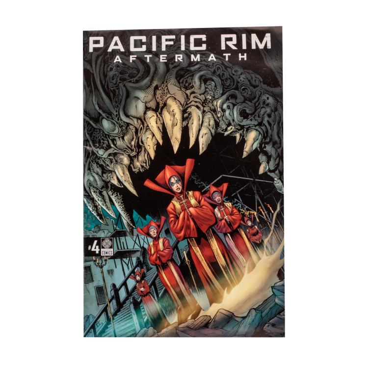Pacific Rim: Aftermath Raiju 4" Action Figure Playset with Comic