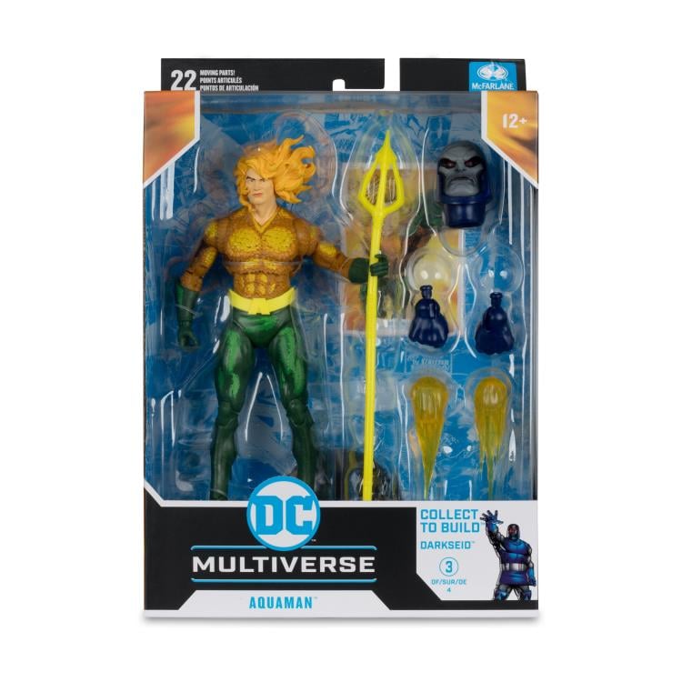 Justice League Task Force DC Multiverse Aquaman Action Figure - Collect to Build: Darkseid