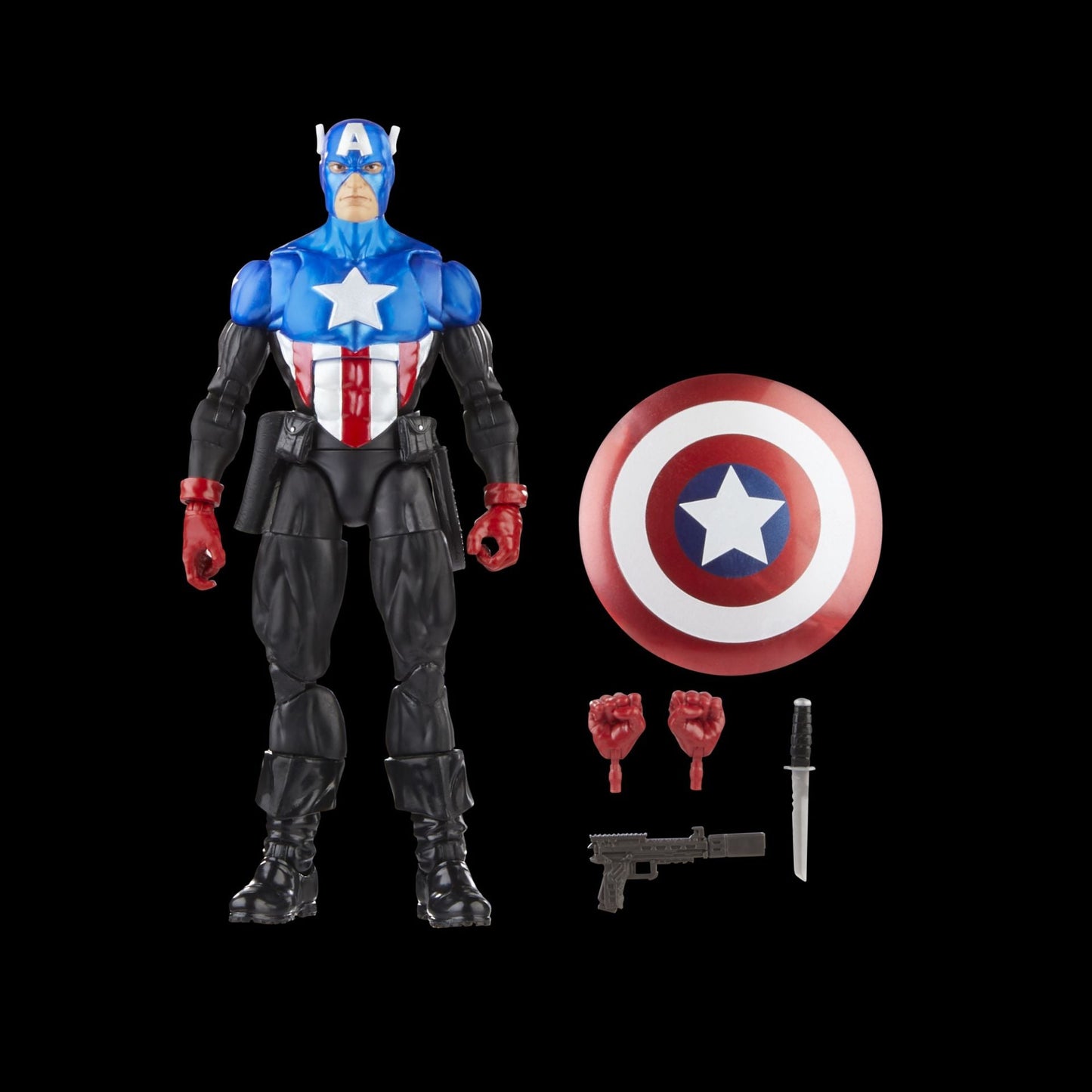 Marvel Legends Series: Captain America - Bucky Barnes - Avengers 60th Anniversary - Exclusive (Subpar Packaging)