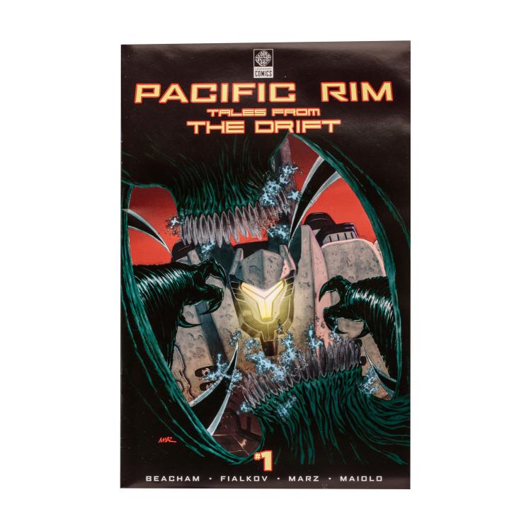 Pacific Rim: Tales From The Drift Cherno Alpha 4" Action Figure Playset with Comic