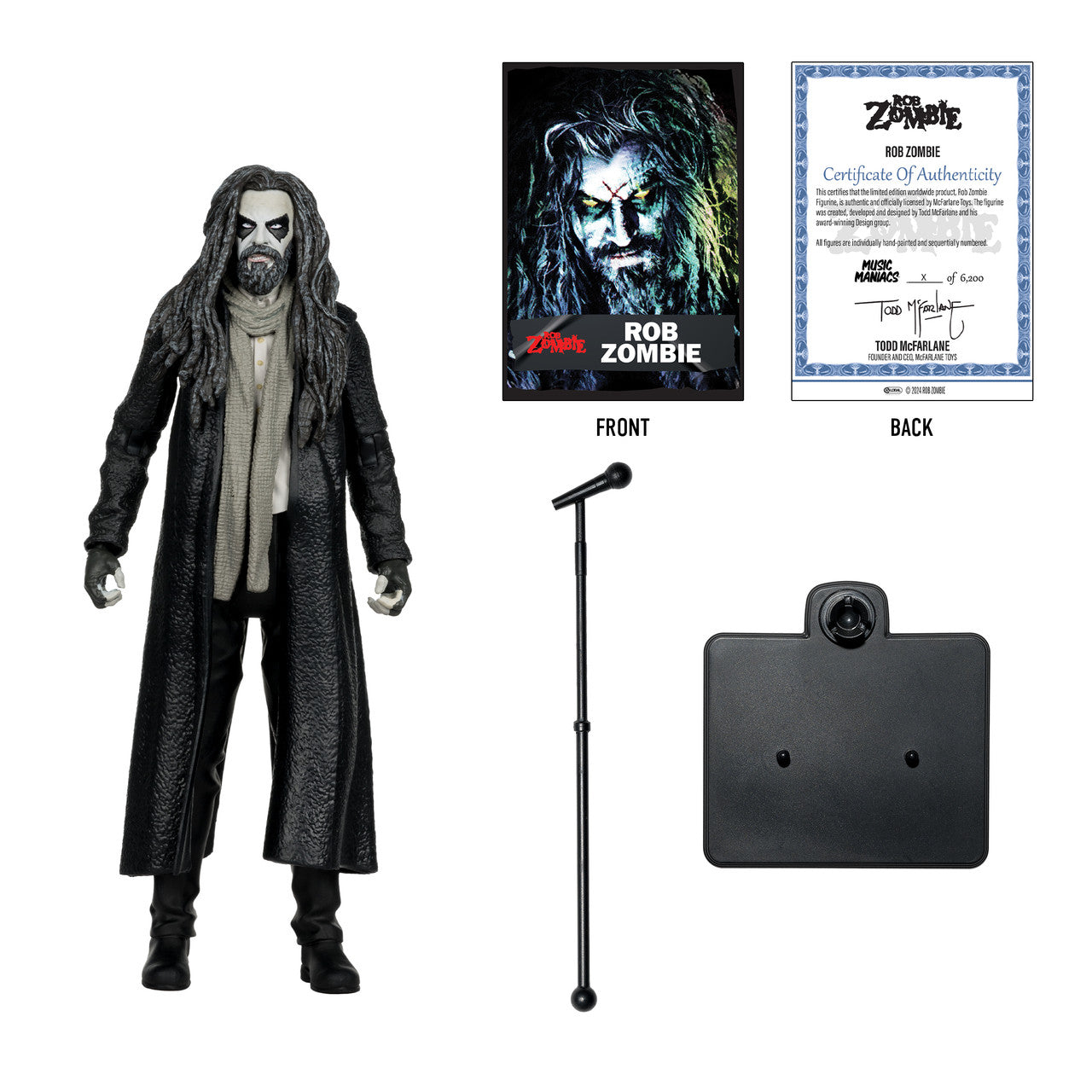 Rob Zombie (Music Maniacs: Metal) 6" Figure