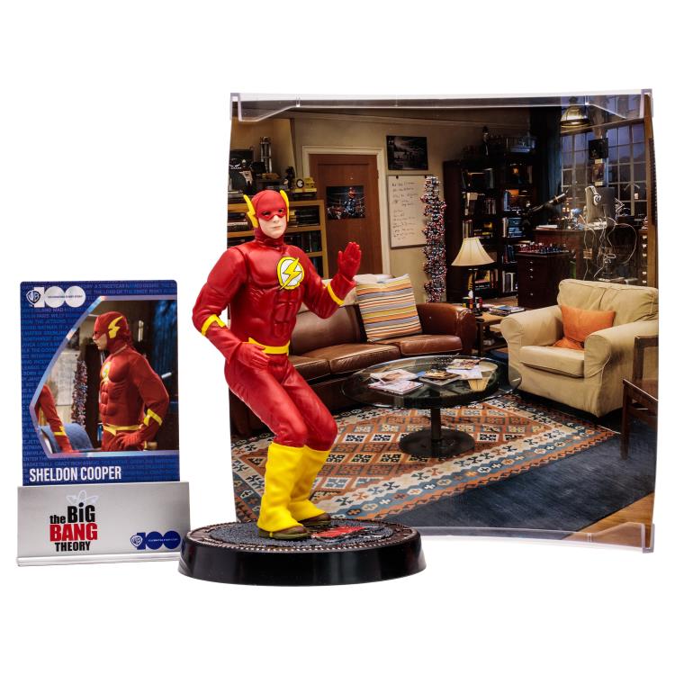 The Big Bang Theory Movie Maniacs WB 100 Sheldon Cooper 6" Limited Edition Figure ( Sub packaging )