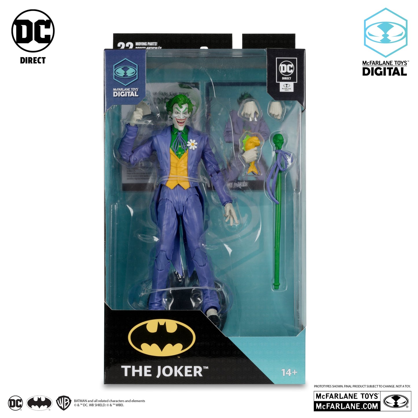 DC Comics The Joker (Silver Age) 7" Action Figure
