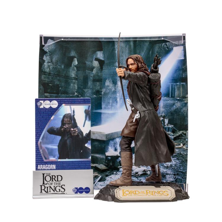The Lord of the Rings: The Fellowship of the Ring Movie Maniacs WB 100 Aragorn 6" Limited Edition Figure