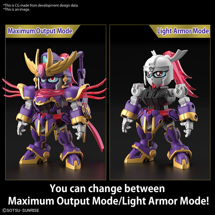 SD Gundam Cross Silhouette F-Kunoichi Kai (Gundam Build Metaverse)