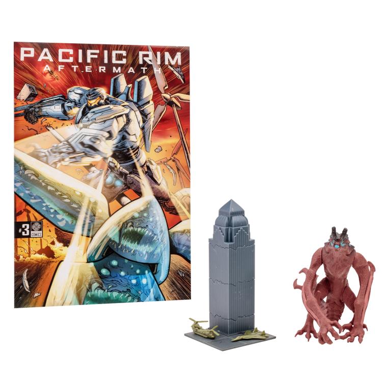 Pacific Rim: Aftermath Otachi 4" Action Figure Playset with Comic