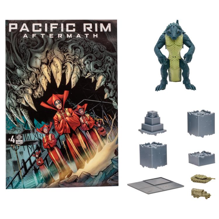 Pacific Rim: Aftermath Raiju 4" Action Figure Playset with Comic