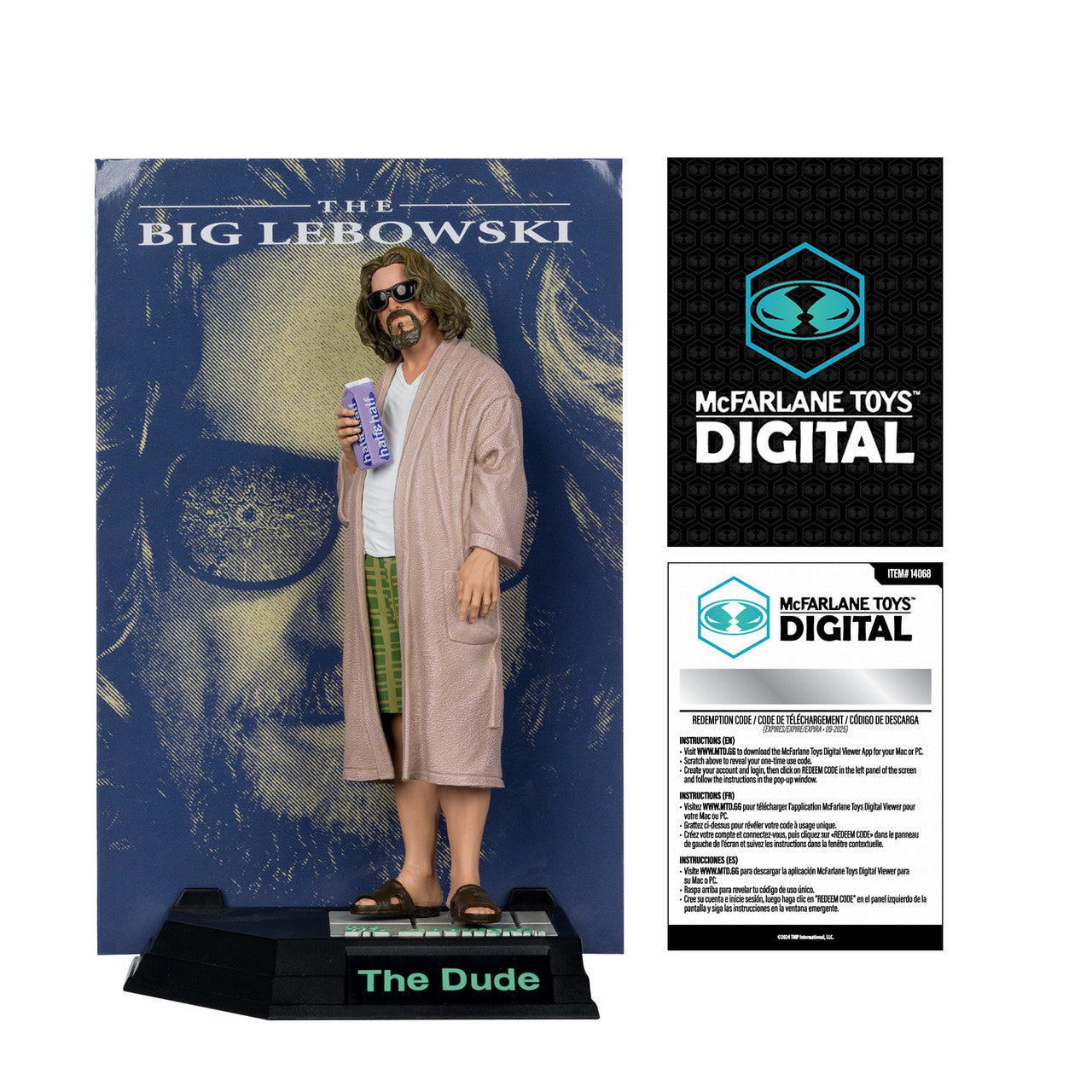 The Dude (Movie Maniacs: The Big Lebowski) 6" Posed Figure