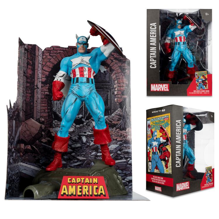 Marvel Comics Captain America (The Amazing Spider-Man #323) 1/6 Scale - Statue