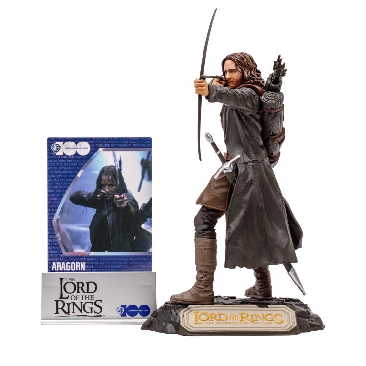 The Lord of the Rings: The Fellowship of the Ring Movie Maniacs WB 100 Aragorn 6" Limited Edition Figure