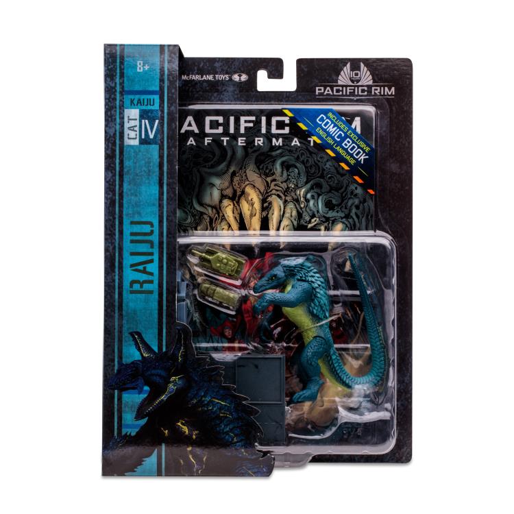 Pacific Rim: Aftermath Raiju 4" Action Figure Playset with Comic