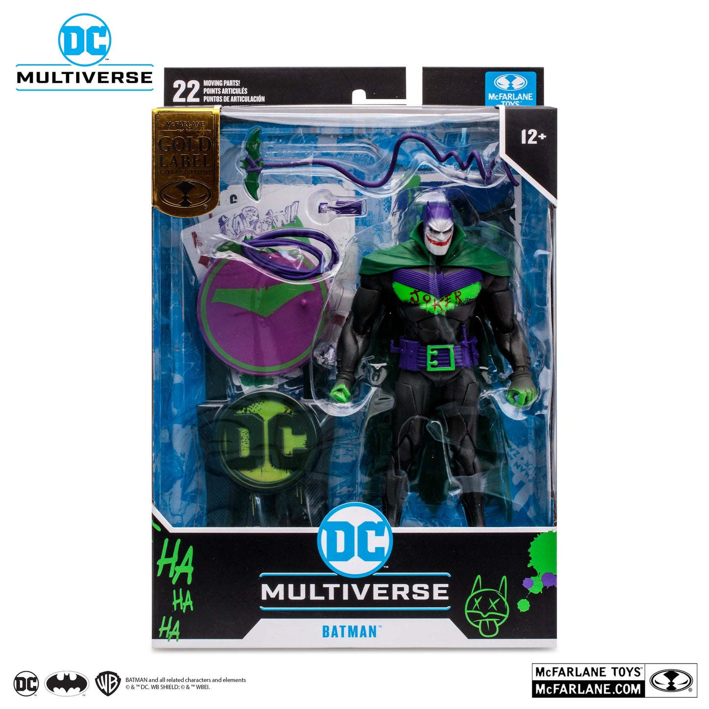 BATMAN WHITE KNIGHT JOKERIZED (GOLD LABEL)