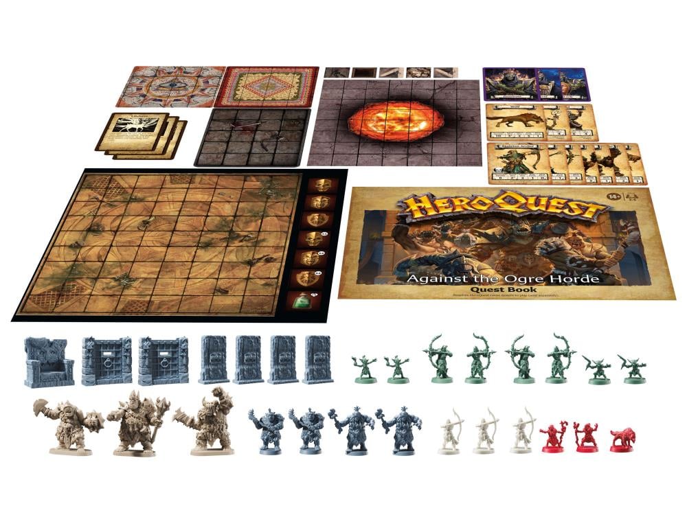 Hero Quest Against the Ogre Horde Quest Pack