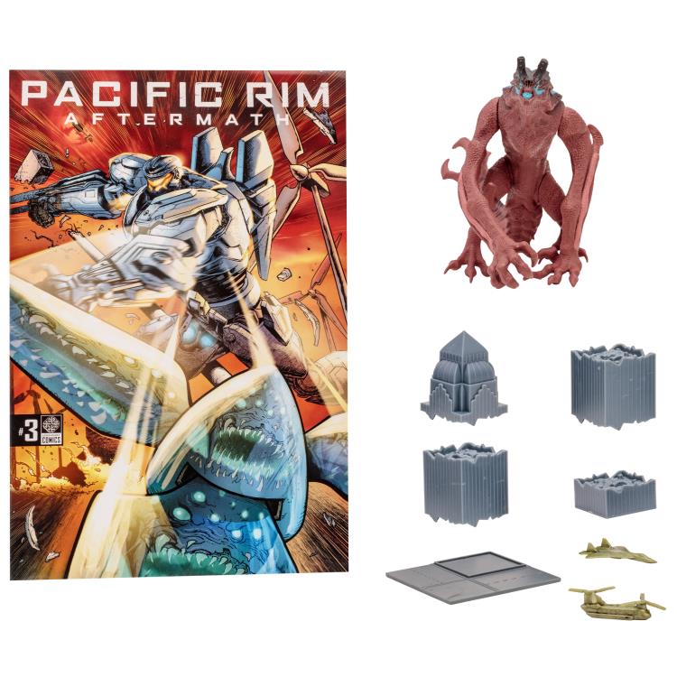 Pacific Rim: Aftermath Otachi 4" Action Figure Playset with Comic