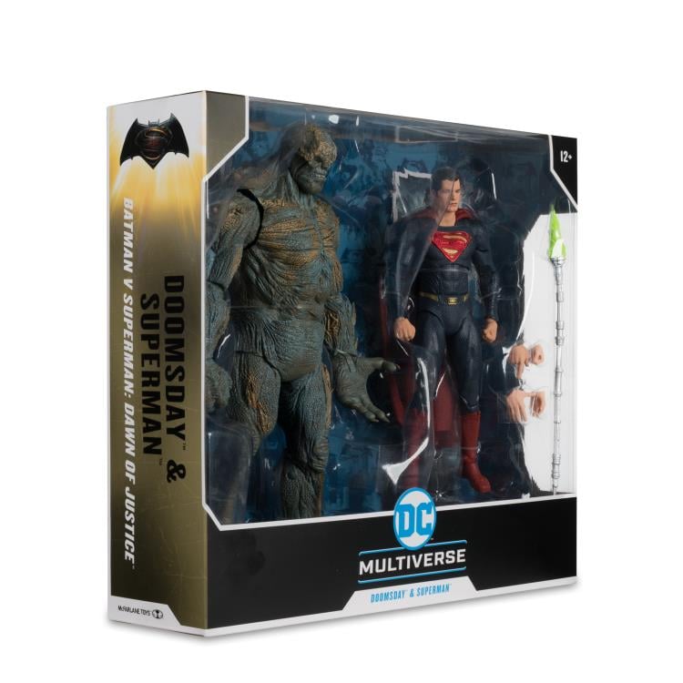 Batman v Superman: Dawn of Justice DC Multiverse Doomsday & Superman Action Figure Two-Pack