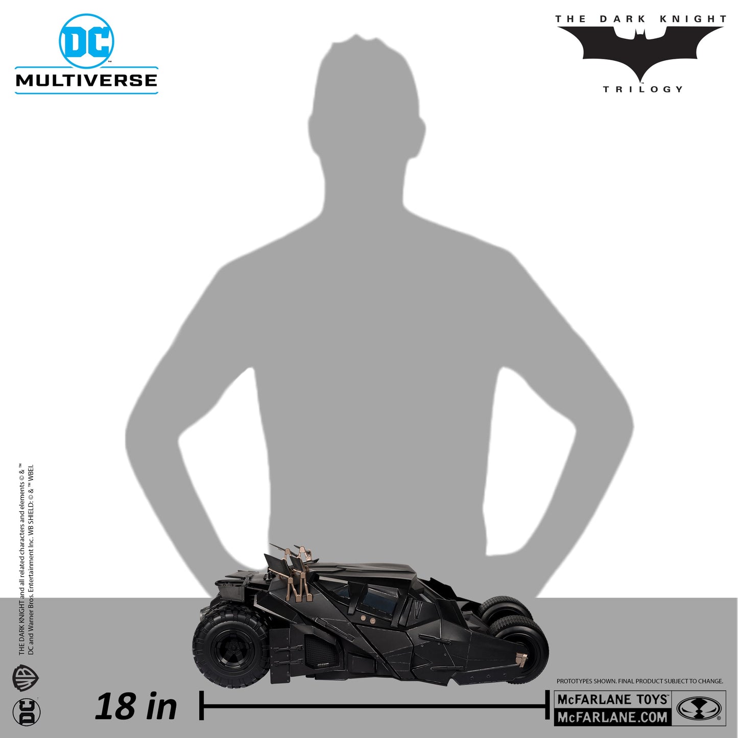 LUCIUS FOX & TUMBLER (THE DARK KNIGHT) GOLD LABEL