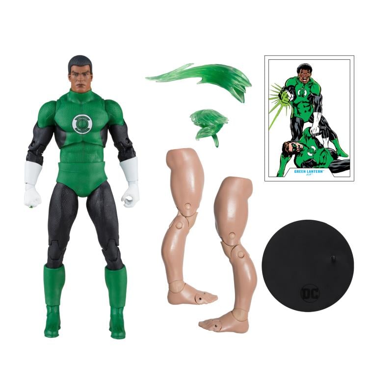 JLA DC Multiverse Green Lantern (John Stewart) (Collect to Build: Plastic Man)