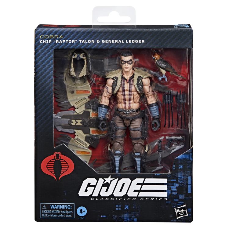G.I. Joe Classified Series #139, CHIP "RAPTOR" TALON & GENERAL LEDGER