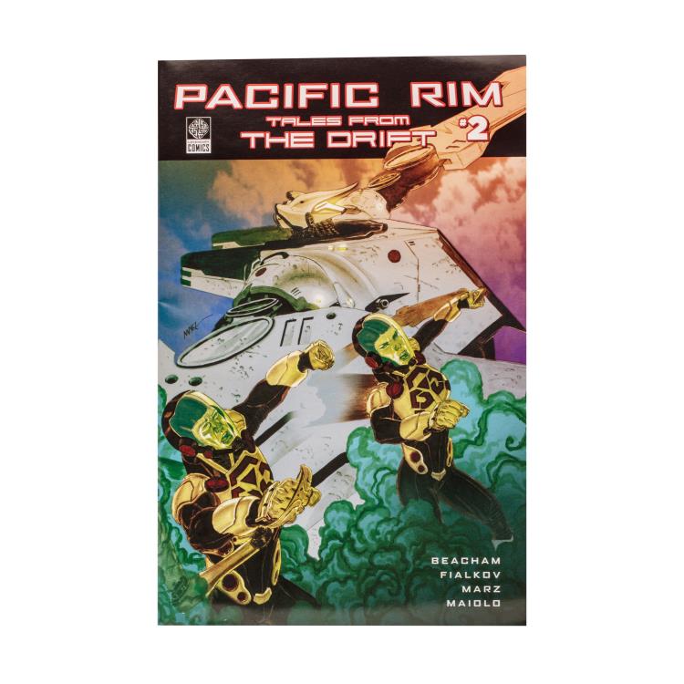 Pacific Rim: Tales From The Drift Crimson Typhoon 4" Action Figure Playset with Comic