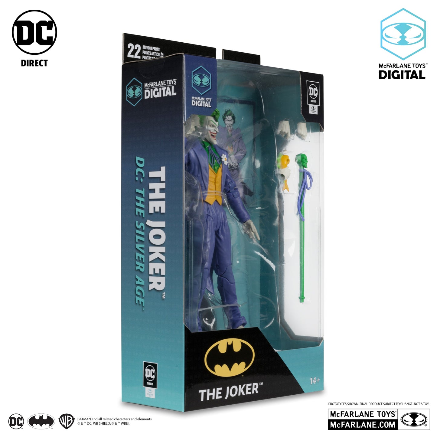 DC Comics The Joker (Silver Age) 7" Action Figure