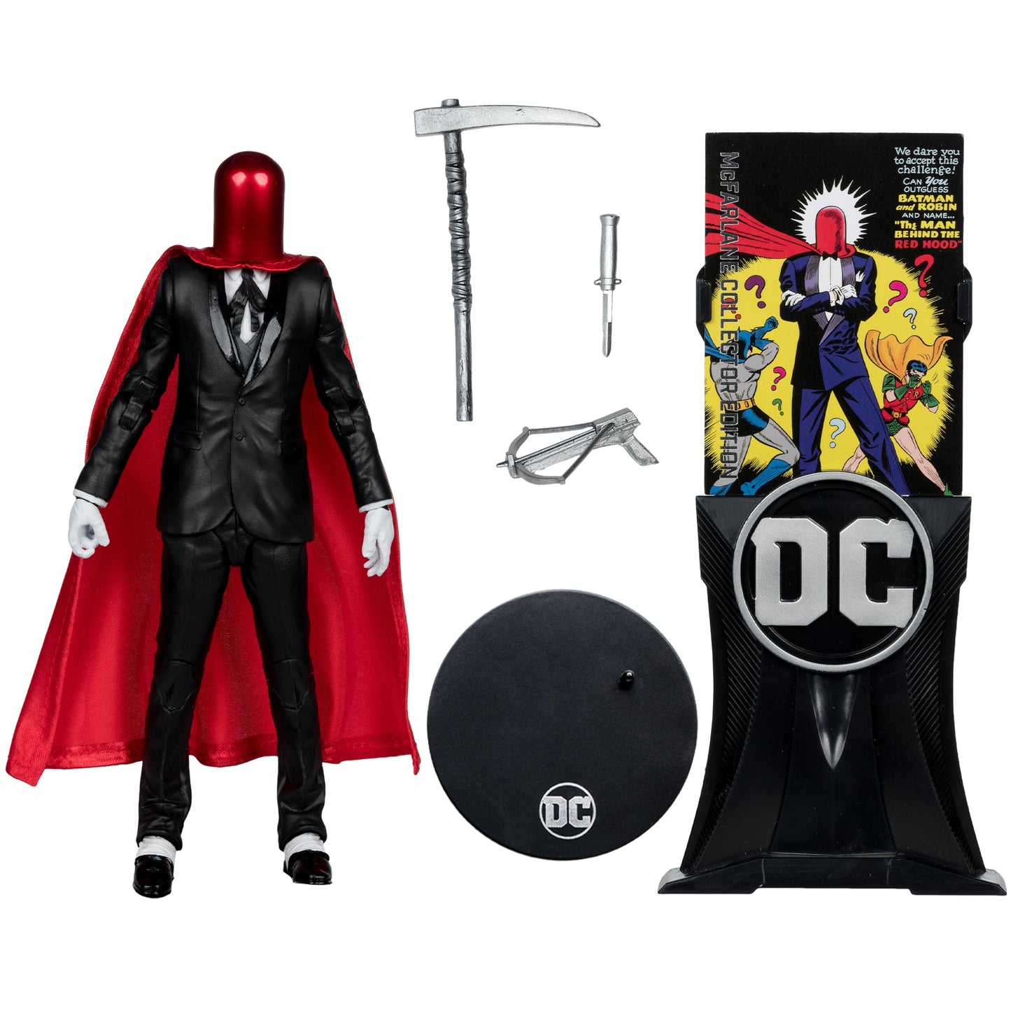 DC MCFARLANE COLLECTOR EDITION  - #20 RED HOOD - DETECTIVE COMICS