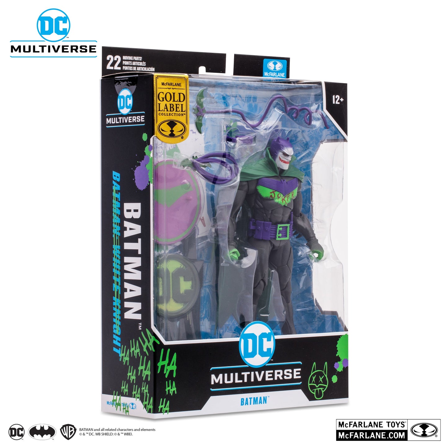 BATMAN WHITE KNIGHT JOKERIZED (GOLD LABEL)