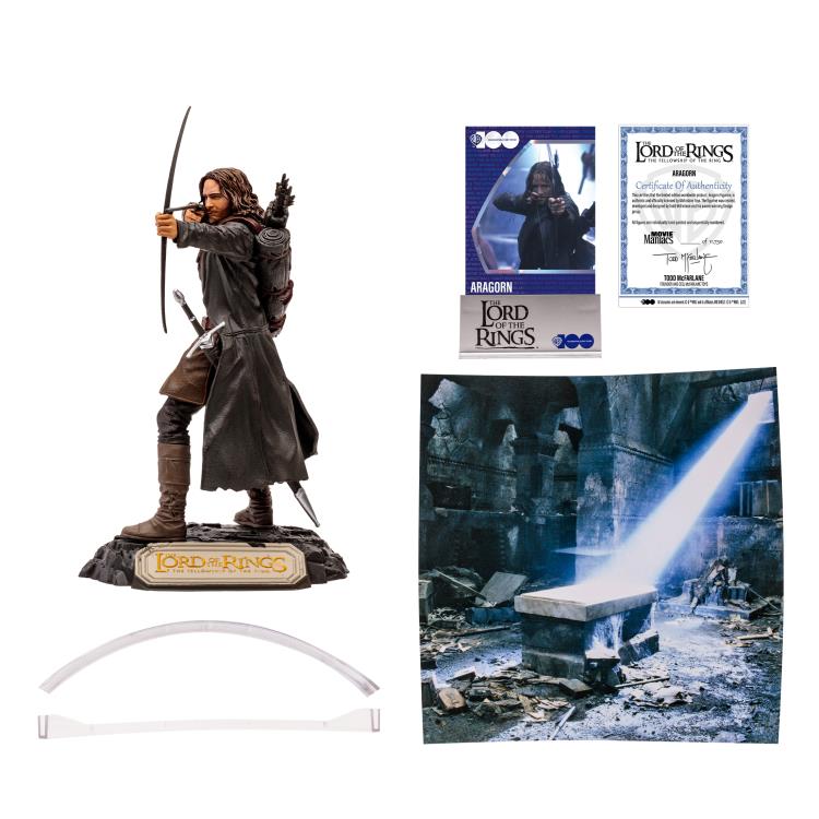 The Lord of the Rings: The Fellowship of the Ring Movie Maniacs WB 100 Aragorn 6" Limited Edition Figure
