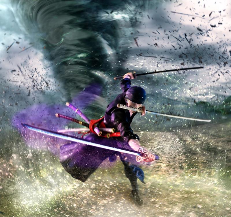 One Piece S.H.Figuarts - Roronoa Zoro The Raid on Onigashima