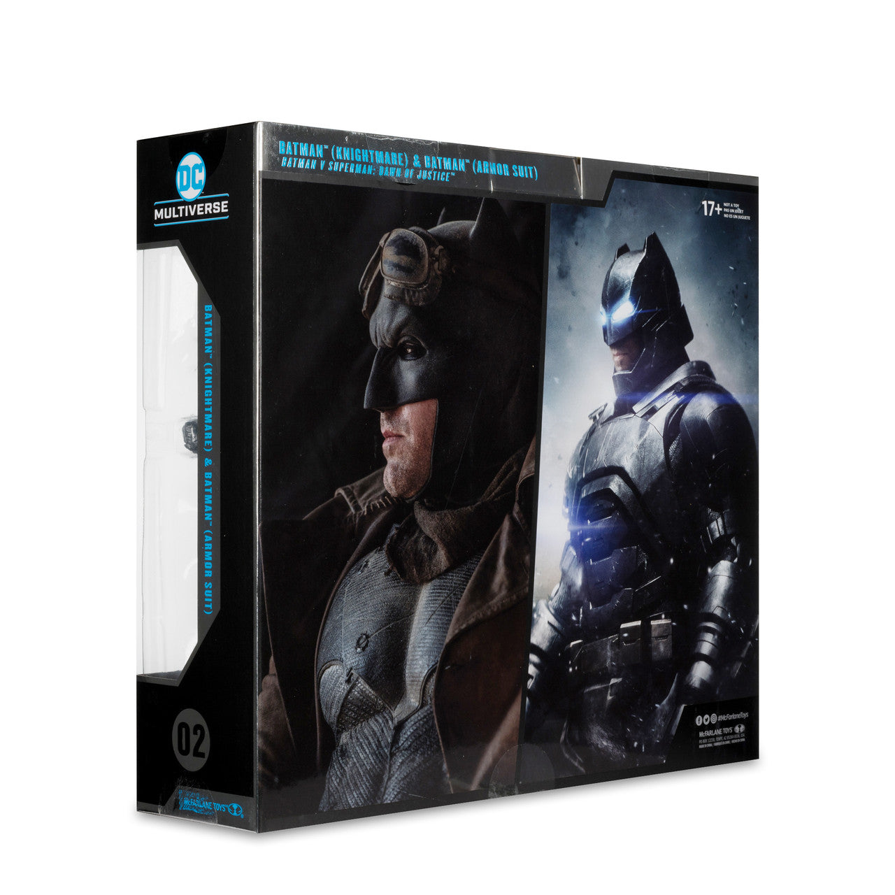 Batman Knightmare & Batman Armor Suit (Batman v Superman: Dawn of Justice) 2-Pack Gold Label