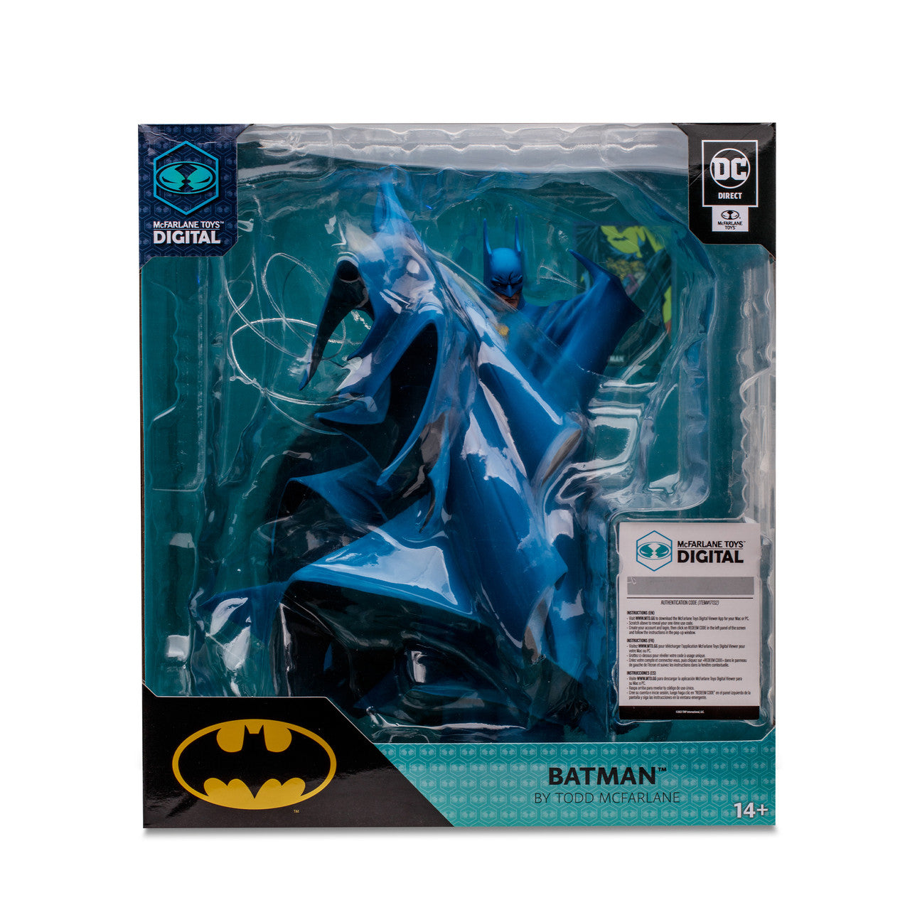 Batman by Todd McFarlane 1:8 Scale Statue (Blue) w/Digital Collectible