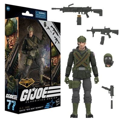 G.I. Joe Classified Series Nightforce David “Big Ben” Bennett 77 - Exclusive