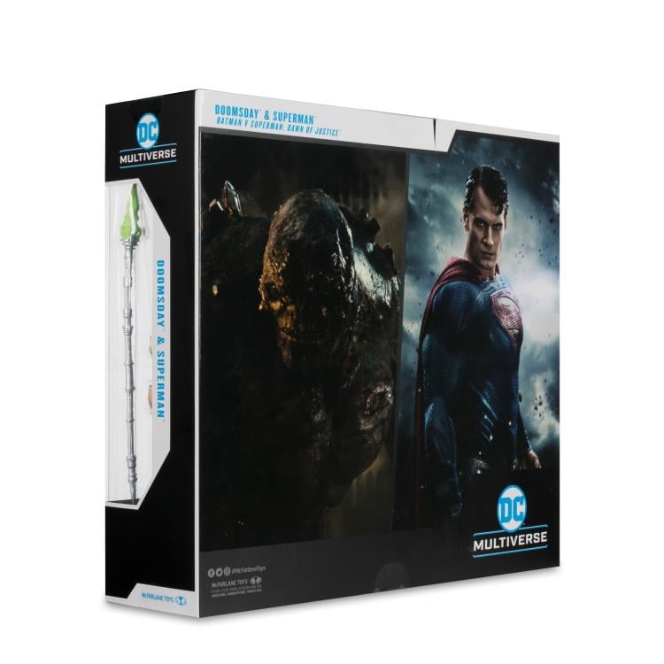 Batman v Superman: Dawn of Justice DC Multiverse Doomsday & Superman Action Figure Two-Pack