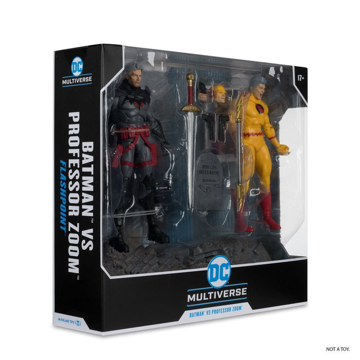 DC Multiverse - Flashpoint Batman vs Professor Zoom 2-Pack