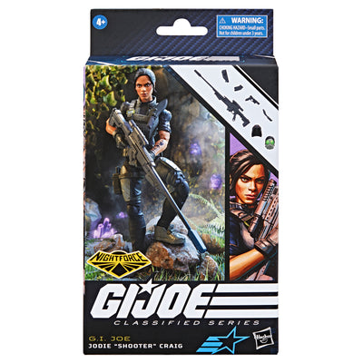 G.I. Joe Classified Series Nightforce Jodie "Shooter" Craig  90 - Exclusive