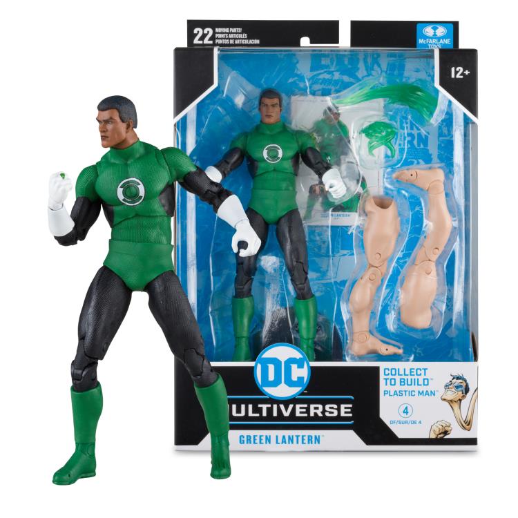 JLA DC Multiverse Green Lantern (John Stewart) (Collect to Build: Plastic Man)