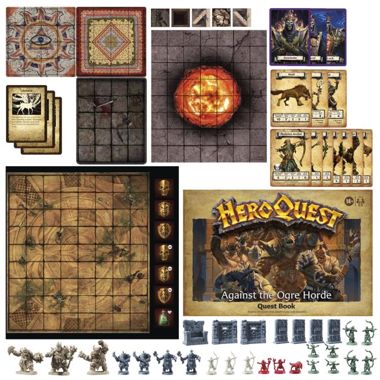 Hero Quest Against the Ogre Horde Quest Pack
