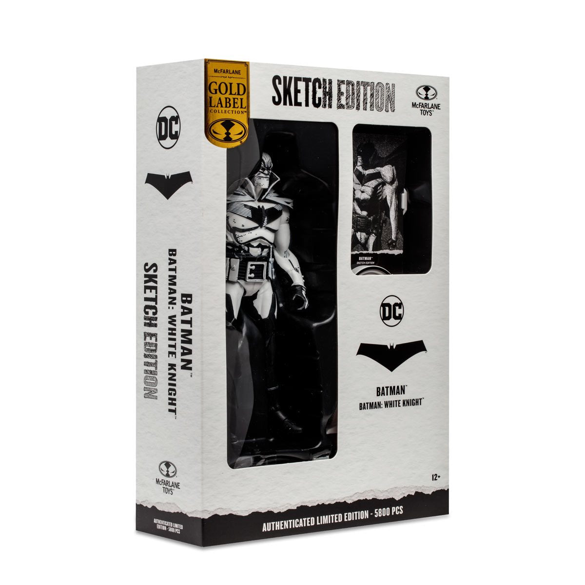 DC Multiverse - Batman White Knight Sketch Edition - Gold Label