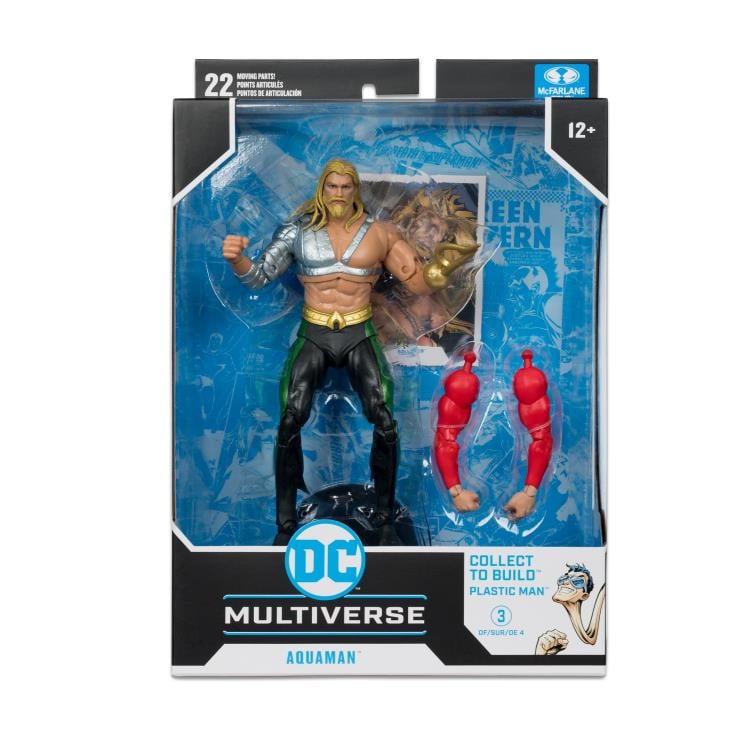 JLA DC Multiverse Aquaman (Collect to Build: Plastic Man)