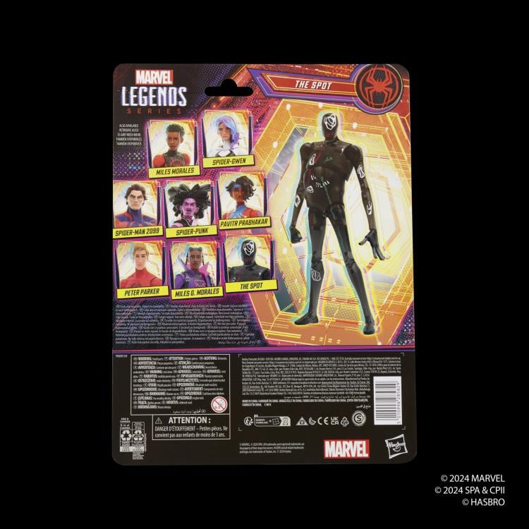 Spider-Man: Across the Spider-Verse Marvel Legends The Spot (Final Look) Action Figure