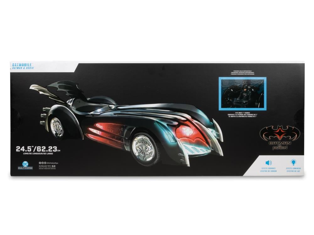 Batman & Robin DC Multiverse Batmobile