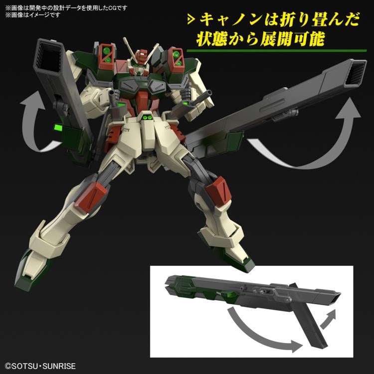 Mobile Suit Gundam SEED Freedom HGCE ZGMF-103HD Lightning Buster Gundam 1/144 Scale Model Kit