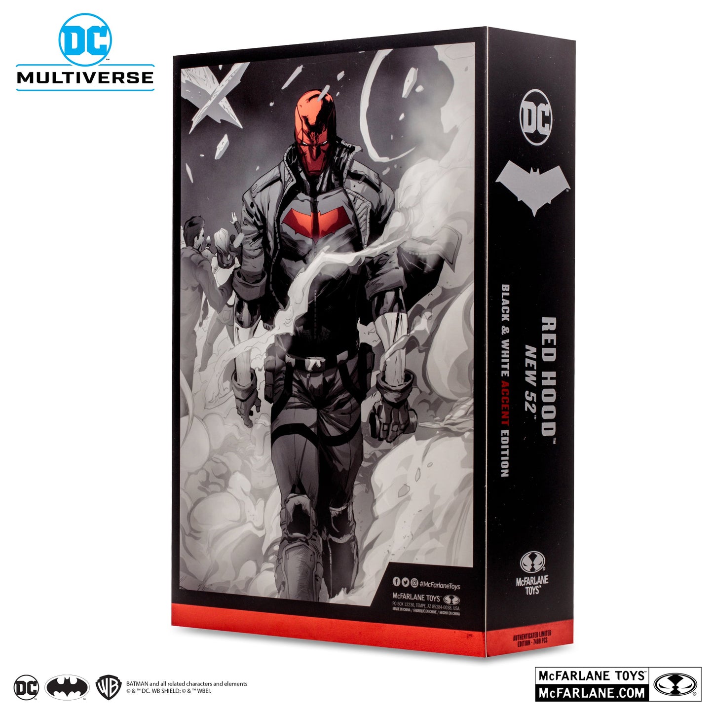RED HOOD (NEW 52) BLACK & WHITE ACCENT EDITION GOLD LABEL