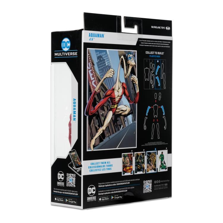 JLA DC Multiverse Aquaman (Collect to Build: Plastic Man)