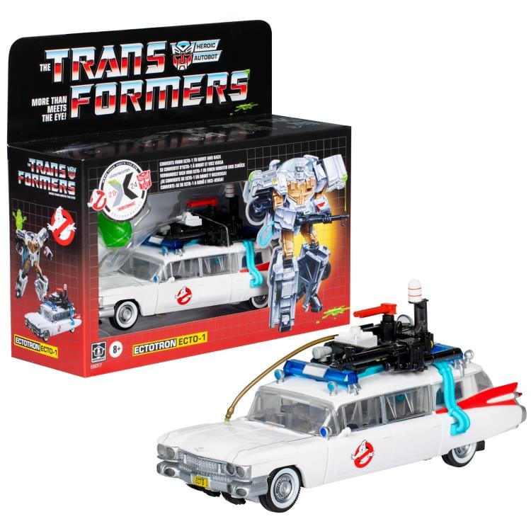 Transformers Collaborative Ghostbusters x Transformers Ectotron Ecto-1